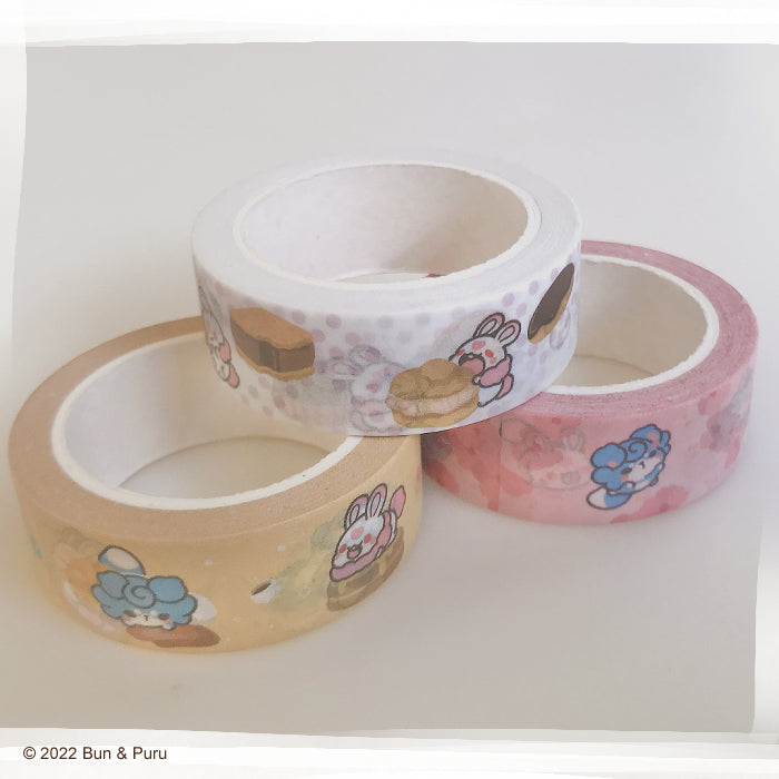 Bun & Puru Masking Tape Set